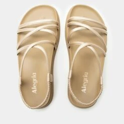 Audie Champagne Sandal -Alegria Shoes Sale ADE 6507 S4 14f4a9df cdc9 448b 88c5 1fc9658c5896