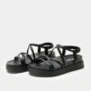 Audie Caviar Sandal