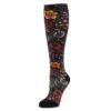 Compression Midnight Garden Socks -Alegria Shoes Sale ALG 92602 S1