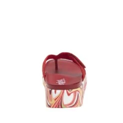 Astara I Got You Babe Red Sandal 9 Astara I Got You Babe Red Sandal -Alegria Shoes Sale AST 172 S3