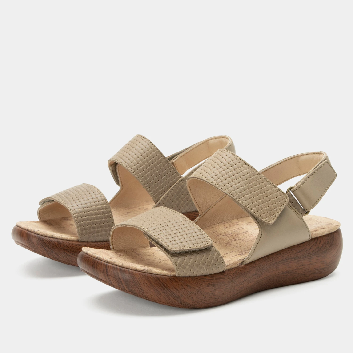 Bailee Woven Taupe Sandal 3 Bailee Woven Taupe Sandal