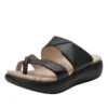Beatrix Black Sandal 2 Beatrix Black Sandal -Alegria Shoes Sale BEA 601 S1