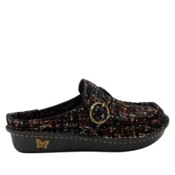 Brigid Autumn Tweed Clog 9 Brigid Autumn Tweed Clog -Alegria Shoes Sale BRI 7587 S2