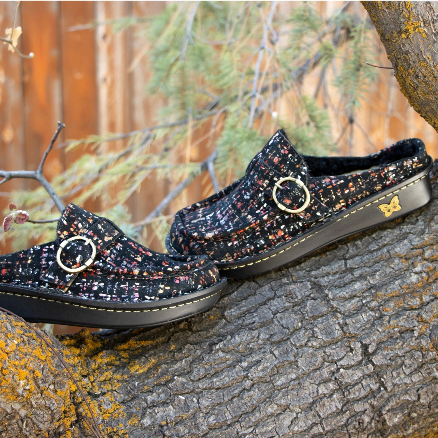 Brigid Autumn Tweed Clog 3 Brigid Autumn Tweed Clog - Image 2