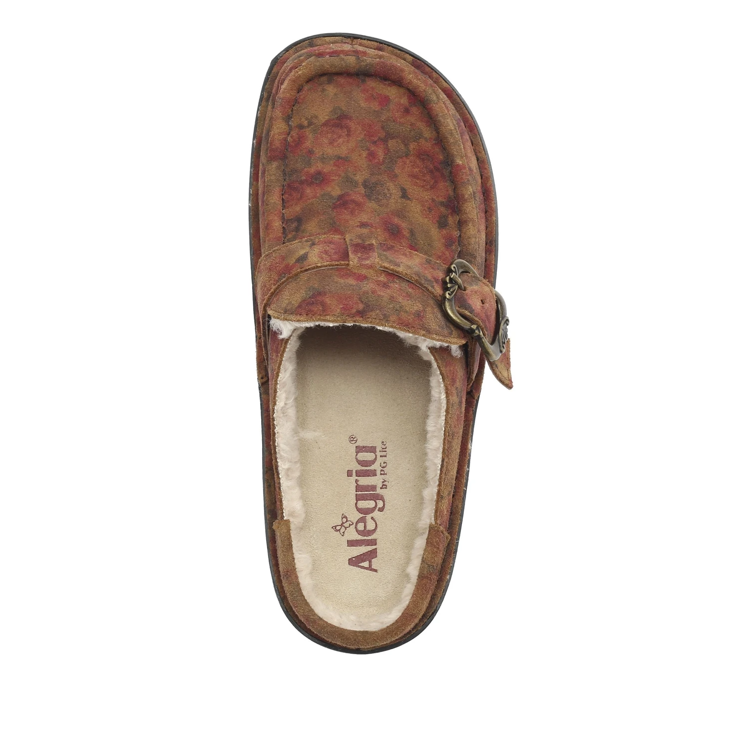 Shoes Brigid Cognac & Roses Clog 7 Shoes Brigid Cognac & Roses Clog - Image 5