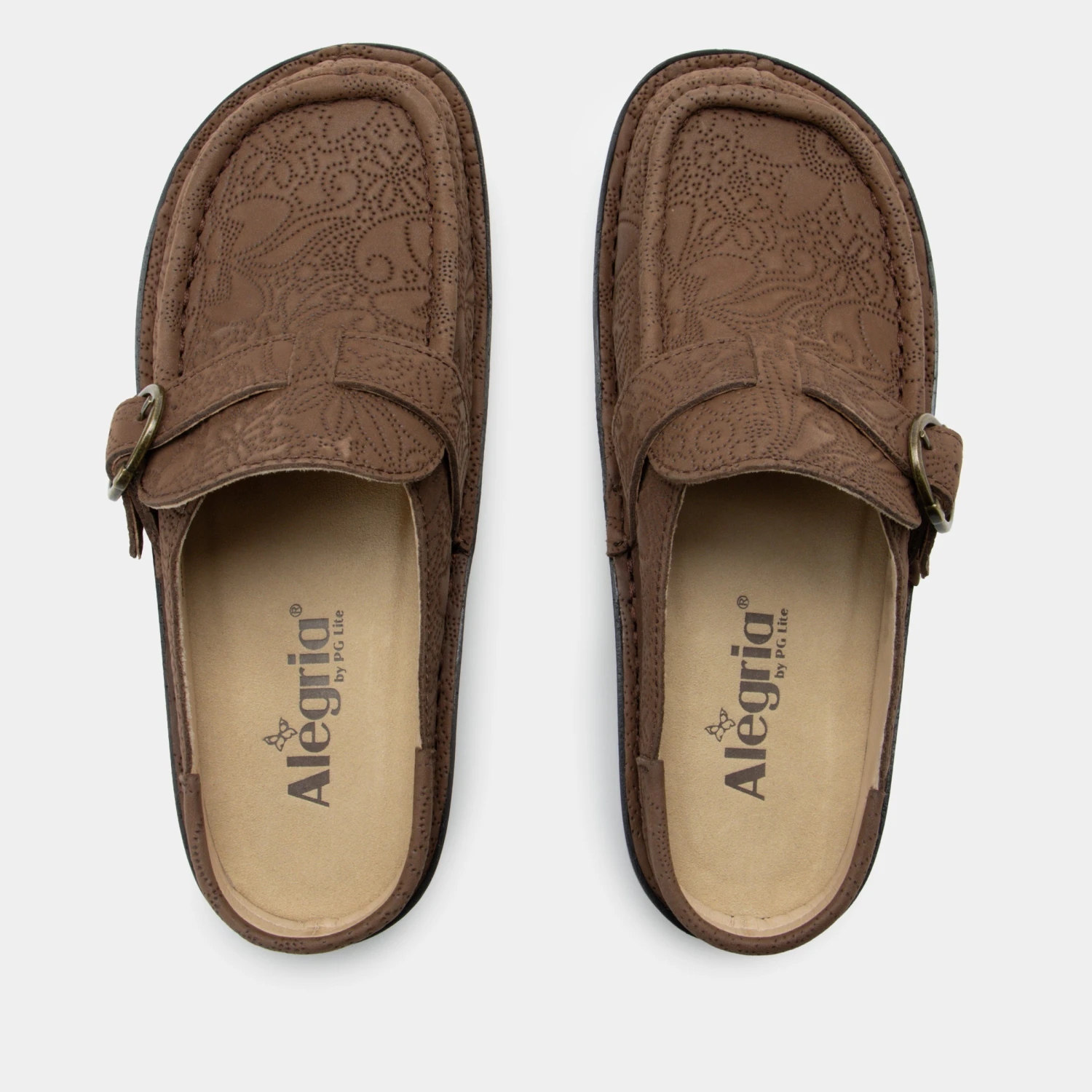 Shoes Brigid La Dee Dottie Brown Clog 7 Shoes Brigid La Dee Dottie Brown Clog - Image 5