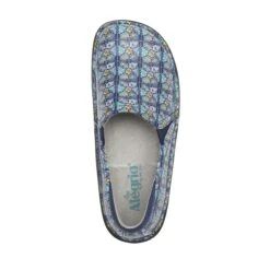 Debra Rose's Blue Quilt Shoe 12 Debra Rose's Blue Quilt Shoe -Alegria Shoes Sale DEB 7602 S4
