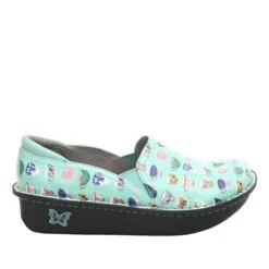 Debra Teacup Aqua Shoe 10 Debra Teacup Aqua Shoe -Alegria Shoes Sale DEB 7607 S2