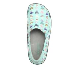 Debra Teacup Aqua Shoe 12 Debra Teacup Aqua Shoe -Alegria Shoes Sale DEB 7607 S4