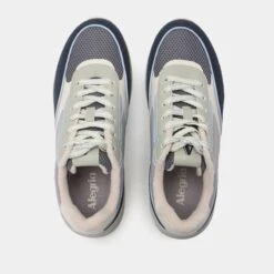 Embyr Retro Blue Shoe -Alegria Shoes Sale EMB 8222 S5