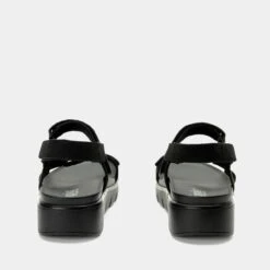 Henna They Call Me Mellow Black Sandal -Alegria Shoes Sale HEN 6142 S3