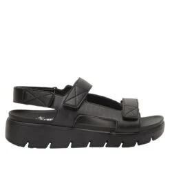 Henlee Black Sandal 10 Henlee Black Sandal -Alegria Shoes Sale HLE 7438 S2