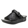 Klover Black Butter Sandal 2 Klover Black Butter Sandal -Alegria Shoes Sale KLO 641 S1