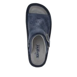 Klover Oiled Navy Sandal 12 Klover Oiled Navy Sandal -Alegria Shoes Sale KLO 7402 S4