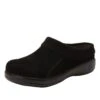 Shoes Kyah Black Suede Shoe -Alegria Shoes Sale KYA 7632 S1