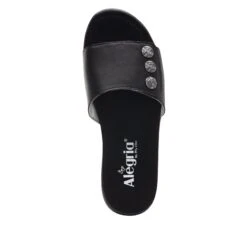 Lilie Black Sandal 10 Lilie Black Sandal -Alegria Shoes Sale LIL 601 S4