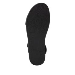 Lucia Black Sandal 11 Lucia Black Sandal -Alegria Shoes Sale LUC 601 S5