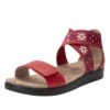 Lucia Red Sandal 1 Lucia Red Sandal -Alegria Shoes Sale LUC 7764 S1