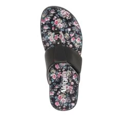 Moxi Enchanting Black Sandal -Alegria Shoes Sale MOX 7541 S4