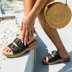 Oona Black Sandal -Alegria Shoes Sale OON 601 1X a74e2c7f 5faf 469b a5cb 0249b5970f64