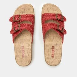 Oona Red Sandal 11 Oona Red Sandal -Alegria Shoes Sale OON 6459 S4 671f81d6 030c 494f ad3e 1f6ad0871688