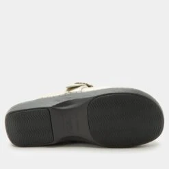 Shoes Osmosis Gold Cream Shoe -Alegria Shoes Sale OSM 6348 S6