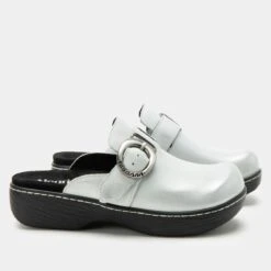 Shoes Osmosis Silver White Shoe 11 Shoes Osmosis Silver White Shoe -Alegria Shoes Sale OSM 6349 S2