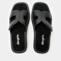 Portia Black Sandal -Alegria Shoes Sale PTA 601 S4 b94fc933 04a0 4b1a 9601 7e39d80bf7d9