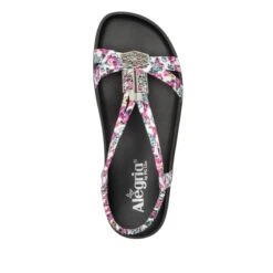 Roz Lovely Fuchsia Sandal 12 Roz Lovely Fuchsia Sandal -Alegria Shoes Sale ROZ 7553 S4