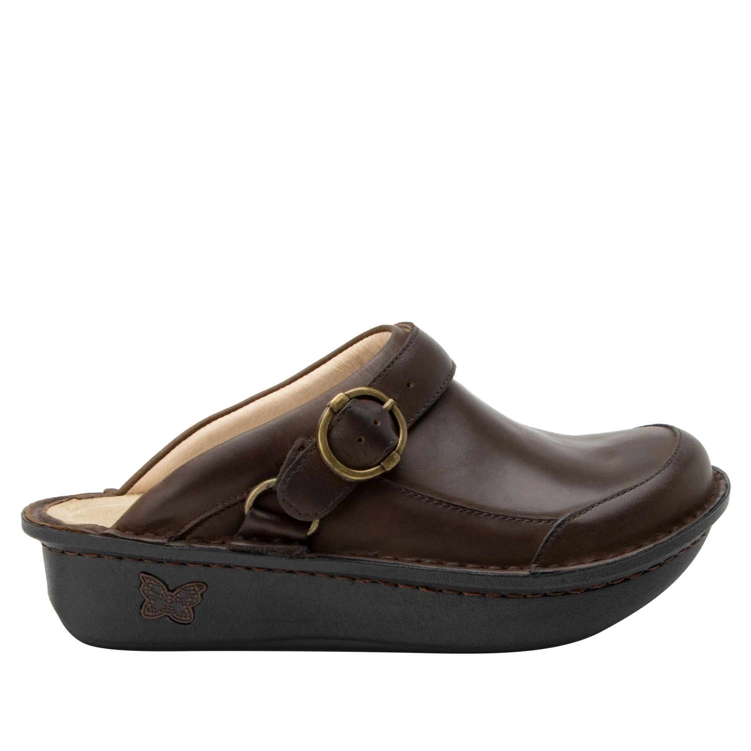 Shoes Seville Oiled Brown Clog 5 Shoes Seville Oiled Brown Clog - Image 3