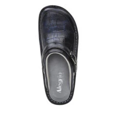 Seville Croco Noche Clog 12 Seville Croco Noche Clog -Alegria Shoes Sale SEV 7815 S4