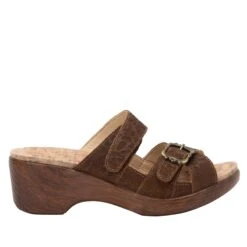 Sierra Delicut Tawny Sandal -Alegria Shoes Sale SIE 7608 S2