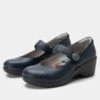 Shoes Sofi Navy Gloss Shoe -Alegria Shoes Sale SOF 8139 S1
