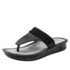 Vanessa Black Upgrade Sandal 2 Vanessa Black Upgrade Sandal -Alegria Shoes Sale VAN 161 S1