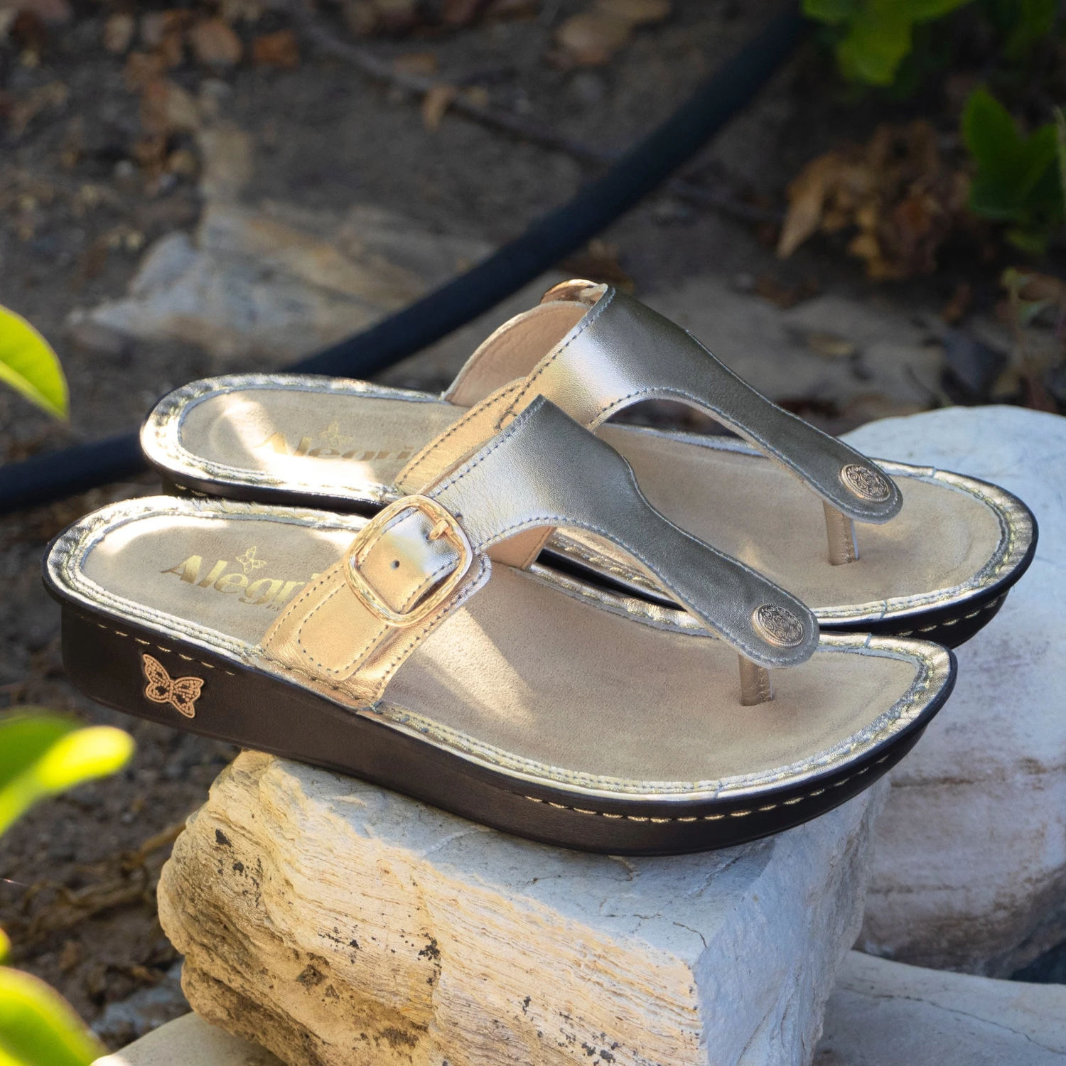 Vella Gold Sandal 4 Vella Gold Sandal - Image 2