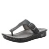 Vella Oiled Ash Sandal 1 Vella Oiled Ash Sandal -Alegria Shoes Sale VEL 7413 S1