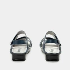 Verona Basketry Navy Sandal -Alegria Shoes Sale VER 6112 S3 965ccada b7e2 42ae 864a e3f50af6b527
