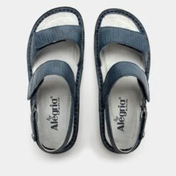 Verona Basketry Navy Sandal -Alegria Shoes Sale VER 6112 S4 8f558956 1c9a 4ab2 8a34 0e56d53a3043