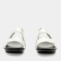 Verona Basketry White Sandal -Alegria Shoes Sale VER 6113 S5 75381d8a 1a0f 4f66 9434 37904203cae4
