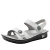 Vienna Delicut White Sandal -Alegria Shoes Sale VIE 7408 S1