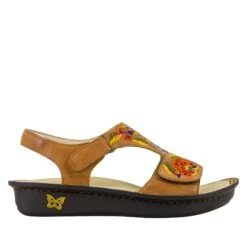 Viki Cognac Needles & Pins Sandal -Alegria Shoes Sale VIK 647N S2